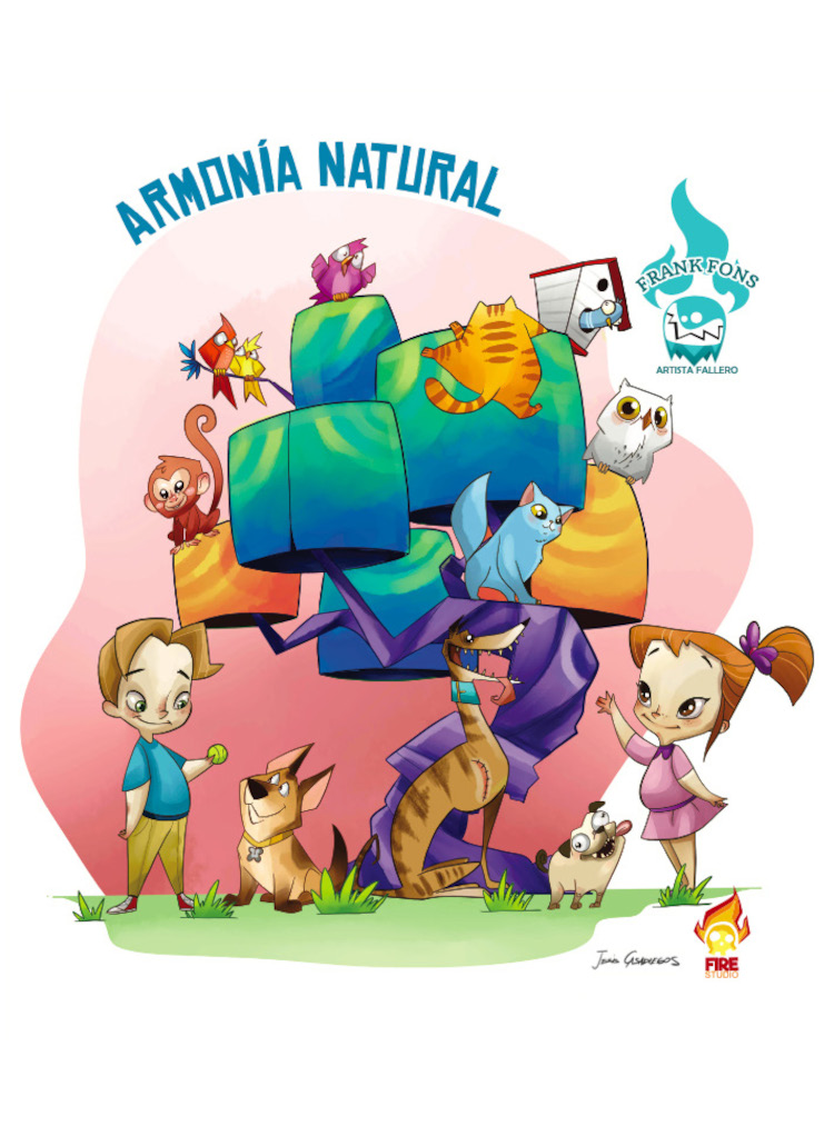 Boceto Falla Infantil 2025